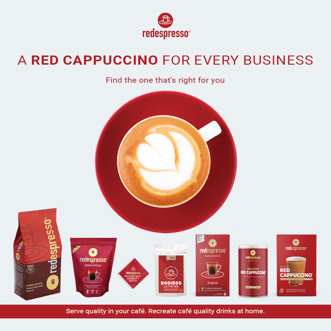 red espresso Facebook ad: Serve Our Best Sellers