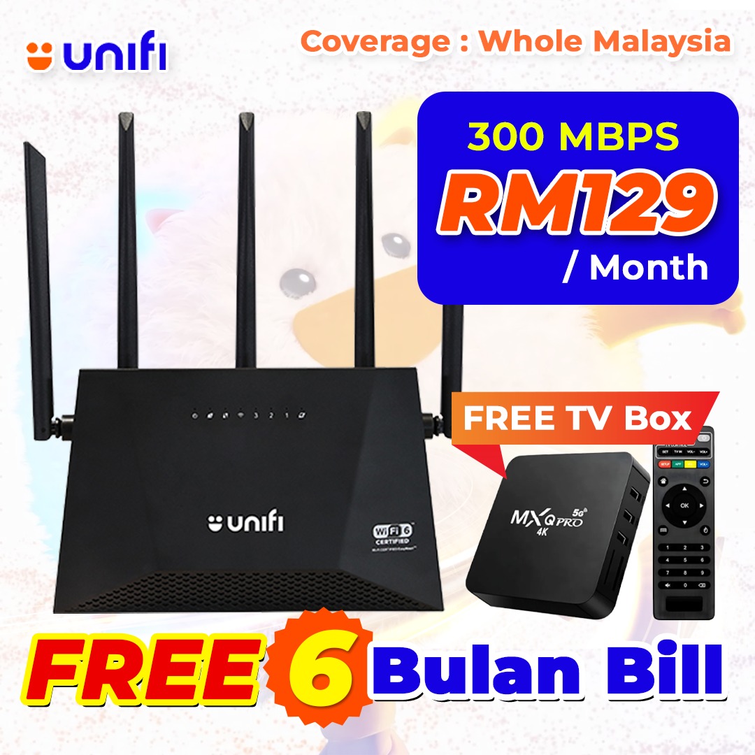 TM UNIFI FIBER Facebook ad