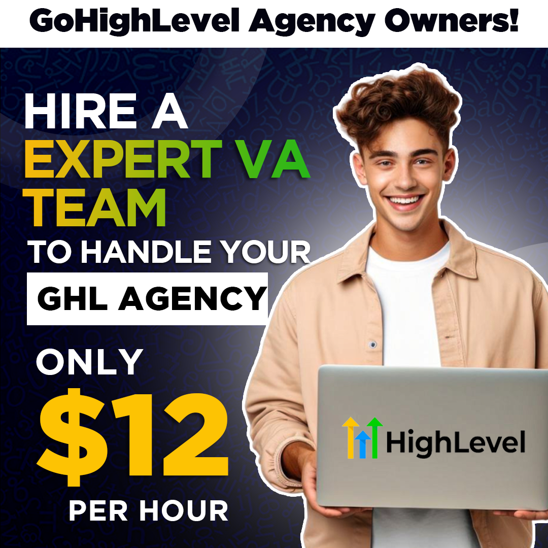 GHL OPS Facebook ad: Reliable GHL Fulfilment Team From $12/Hour