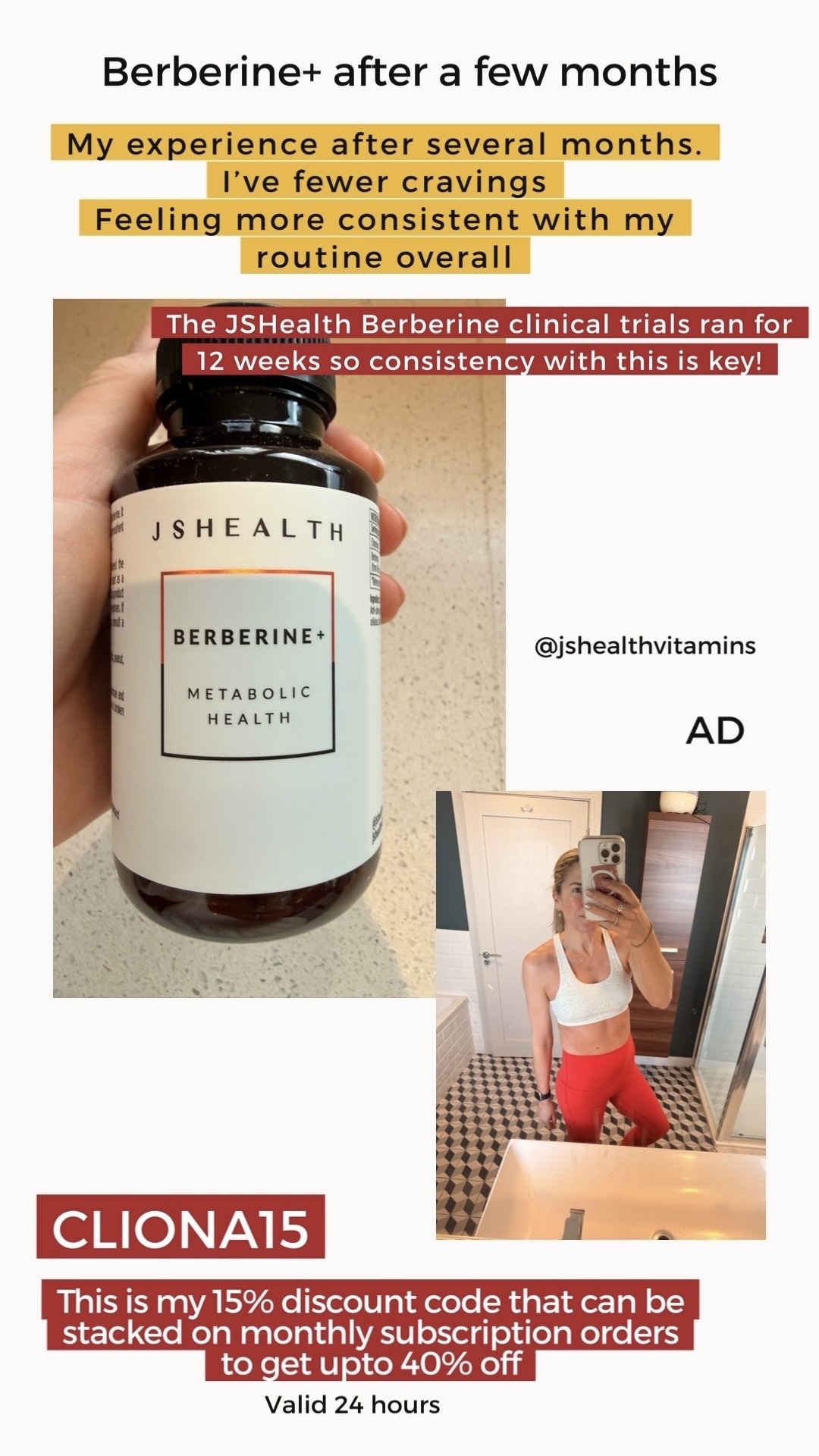 Leanmeanmomma Facebook ad