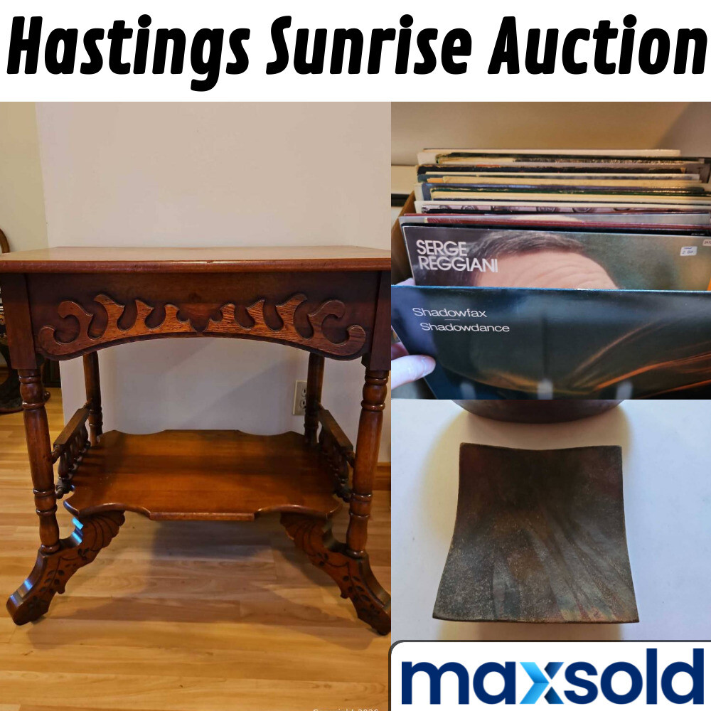 Maxsold Auctions Facebook ad
