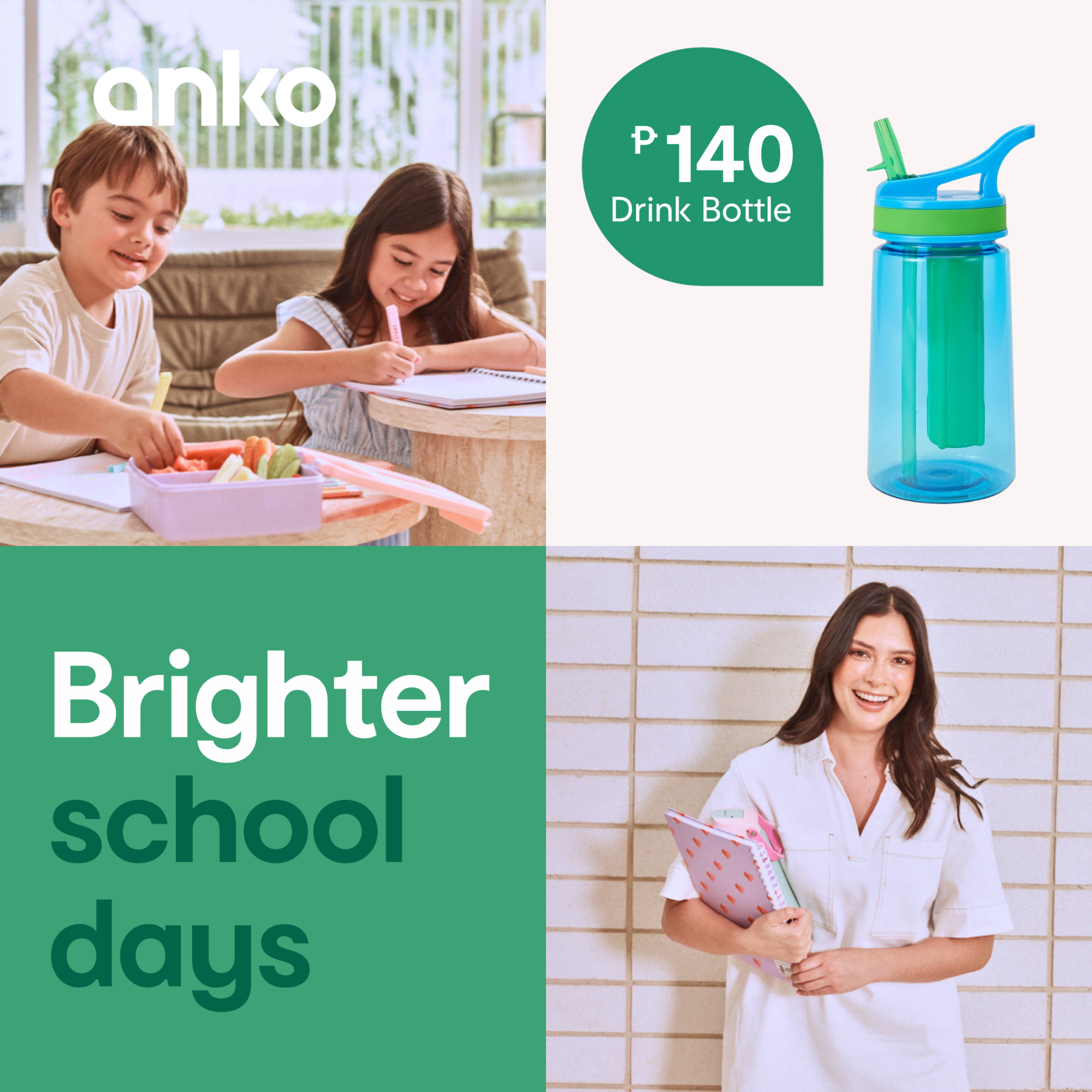 Anko Philippines Facebook ad: Get school-ready with affordable school supplies…