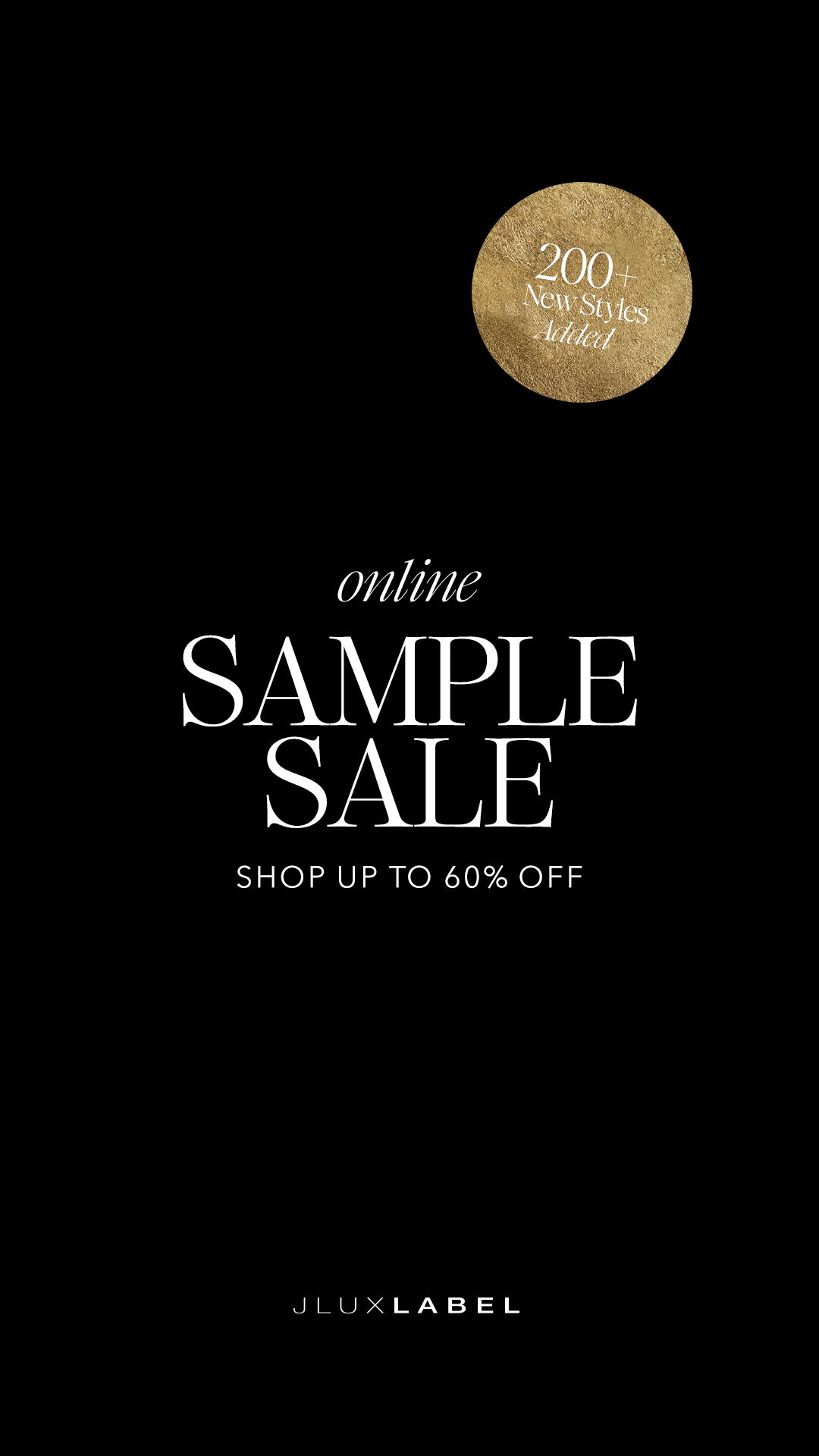 JLUXLABEL Facebook ad