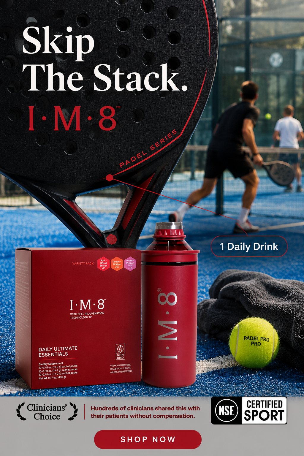IM8 Health Facebook ad