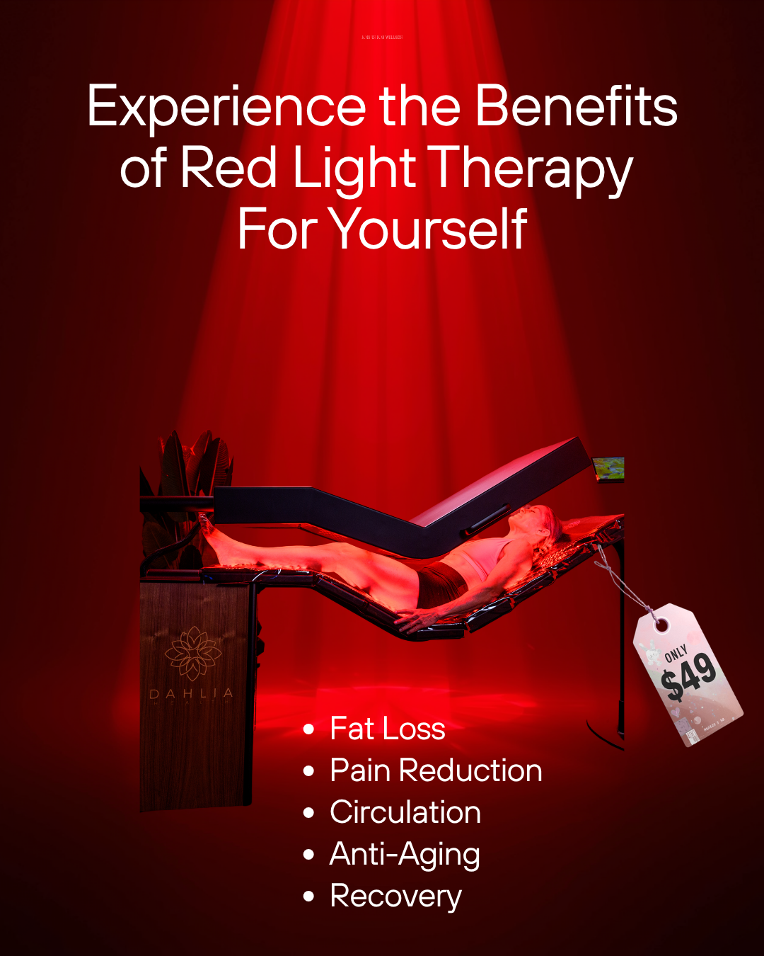 RejuveN8: Wellness, Injury, & Nerve Facebook ad: Transform Your Body Using Light Therapy