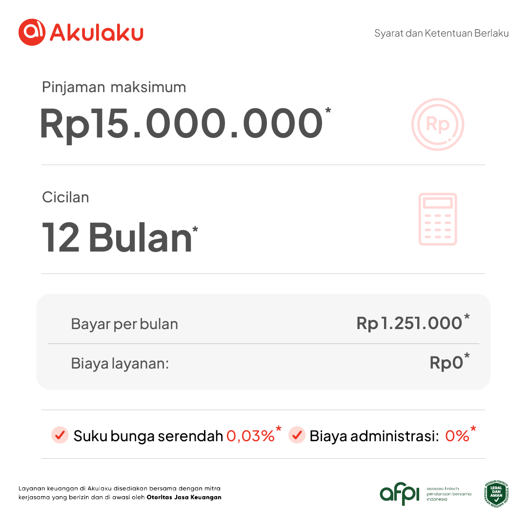 Akulaku Indonesia Facebook ad