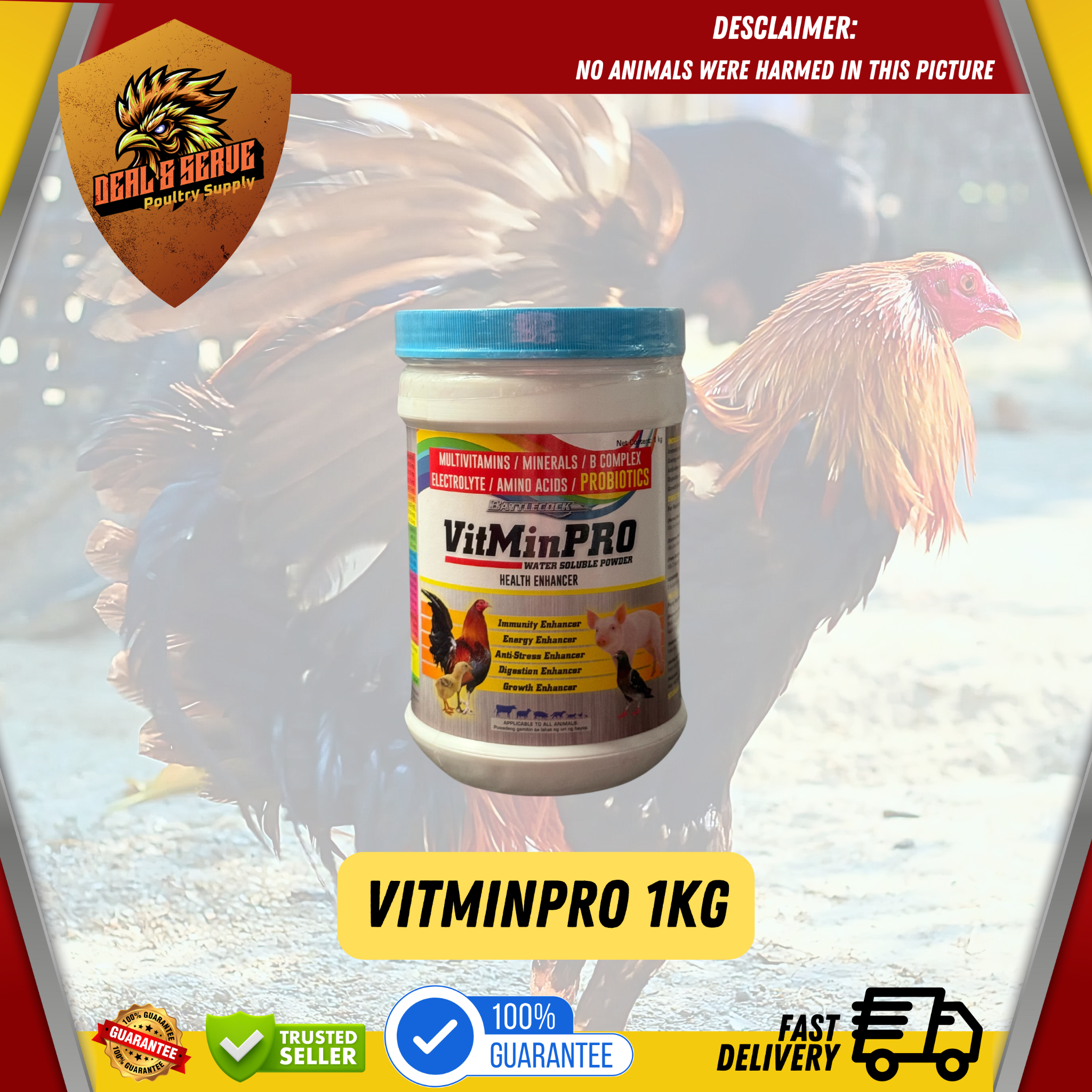 DEAL & SERVE Poultry Supply v3 Facebook ad: SA BATTLECOCK LAGI KANG LAMANG