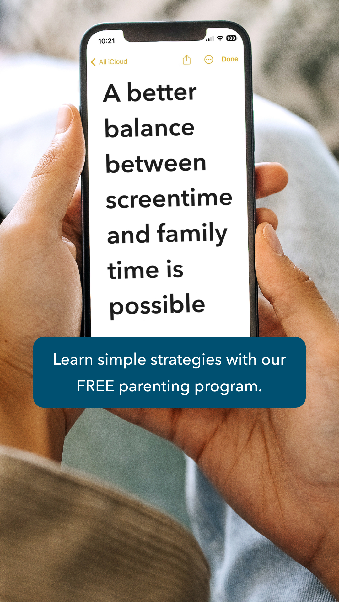 Triple P - Positive Parenting Program Facebook ad