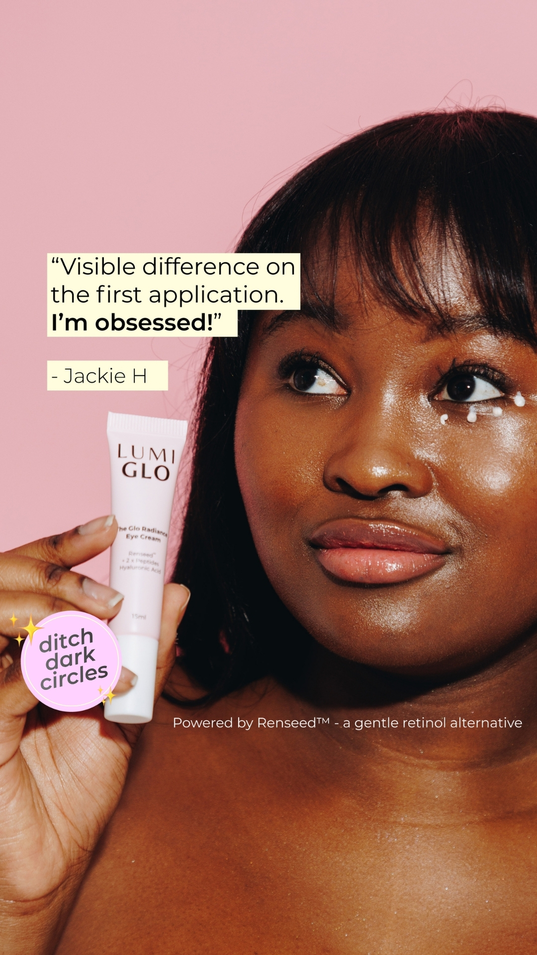 Lumi Glo Skincare Facebook ad