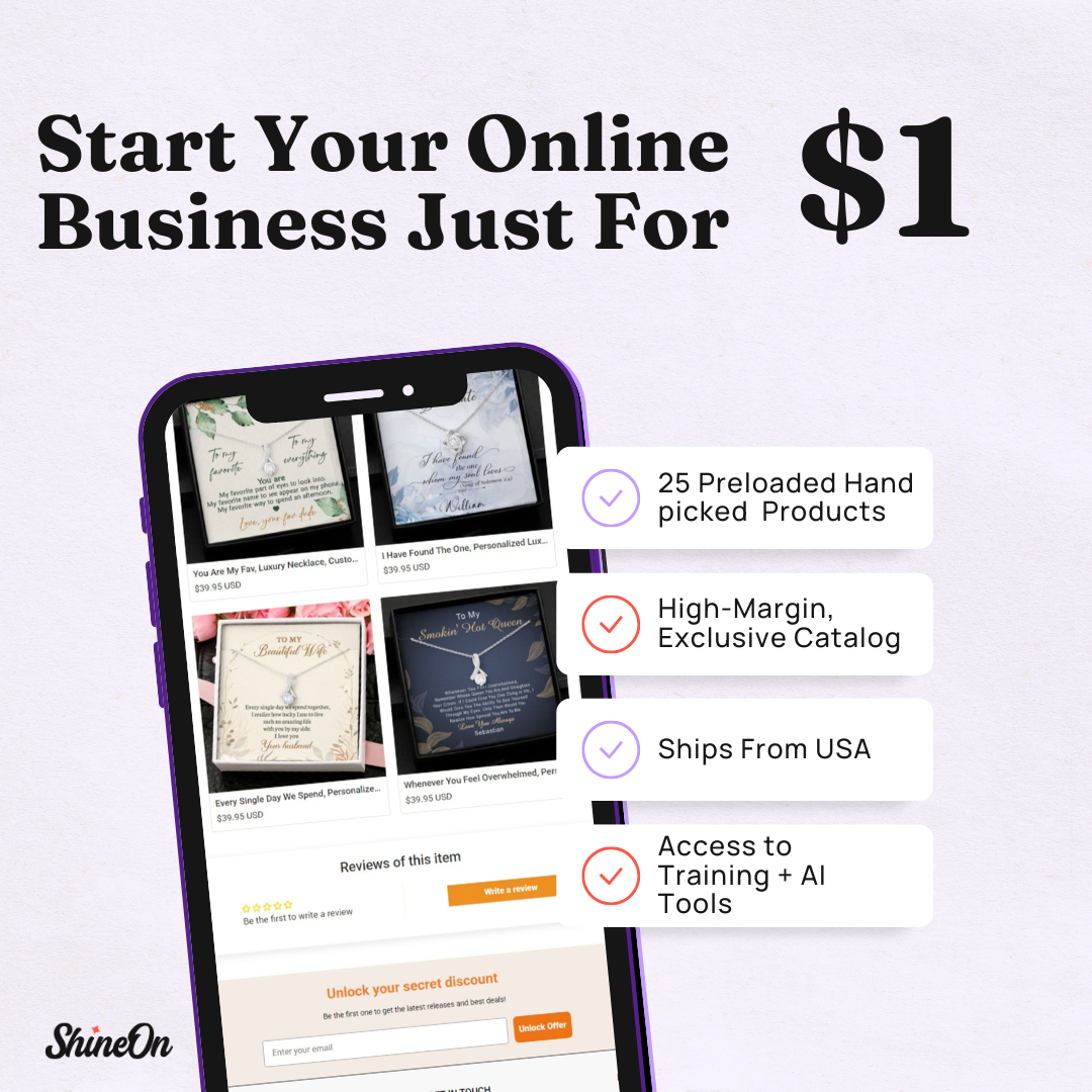 ShineOn Facebook ad