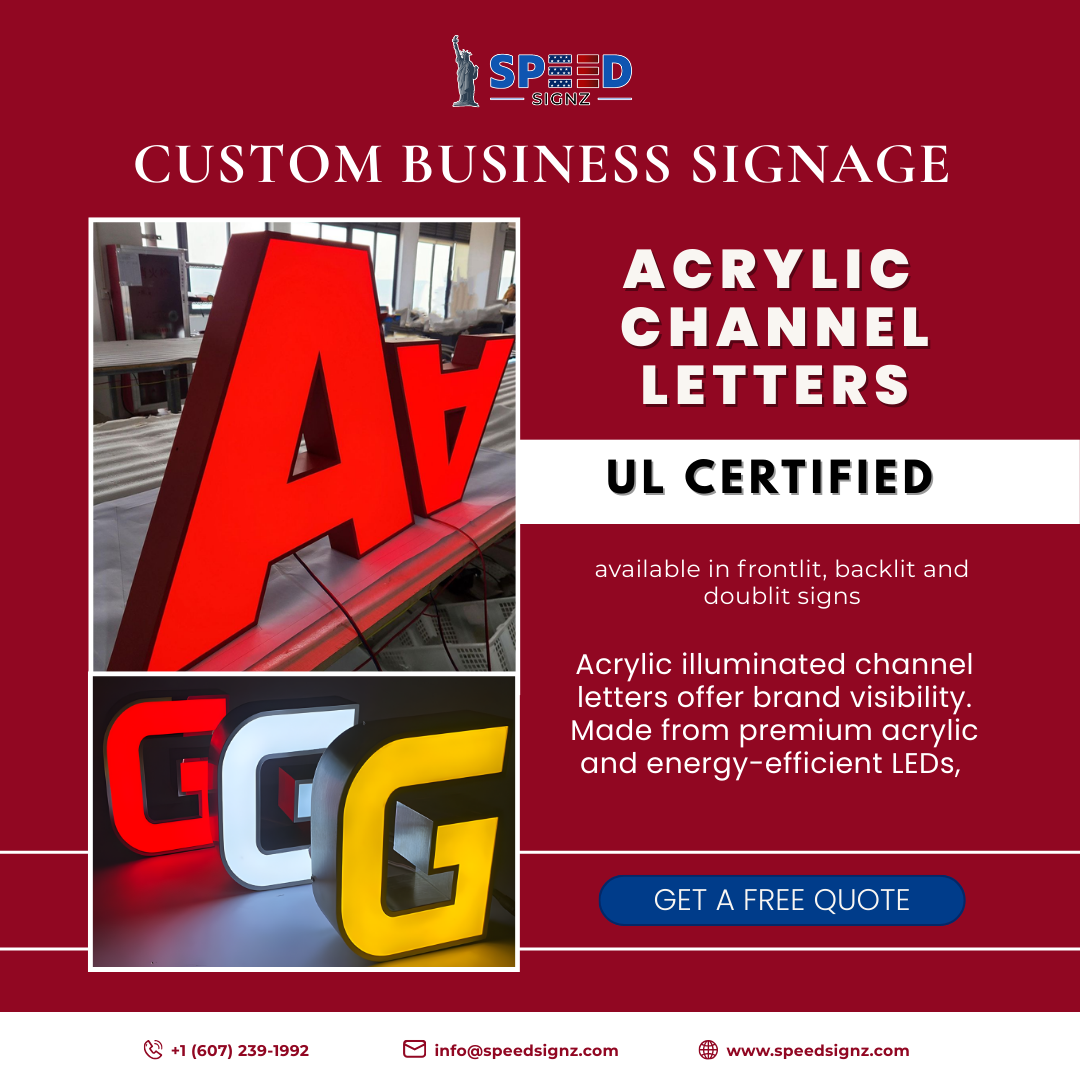 Speedsignz Facebook ad: Get Free Mockups & Quote