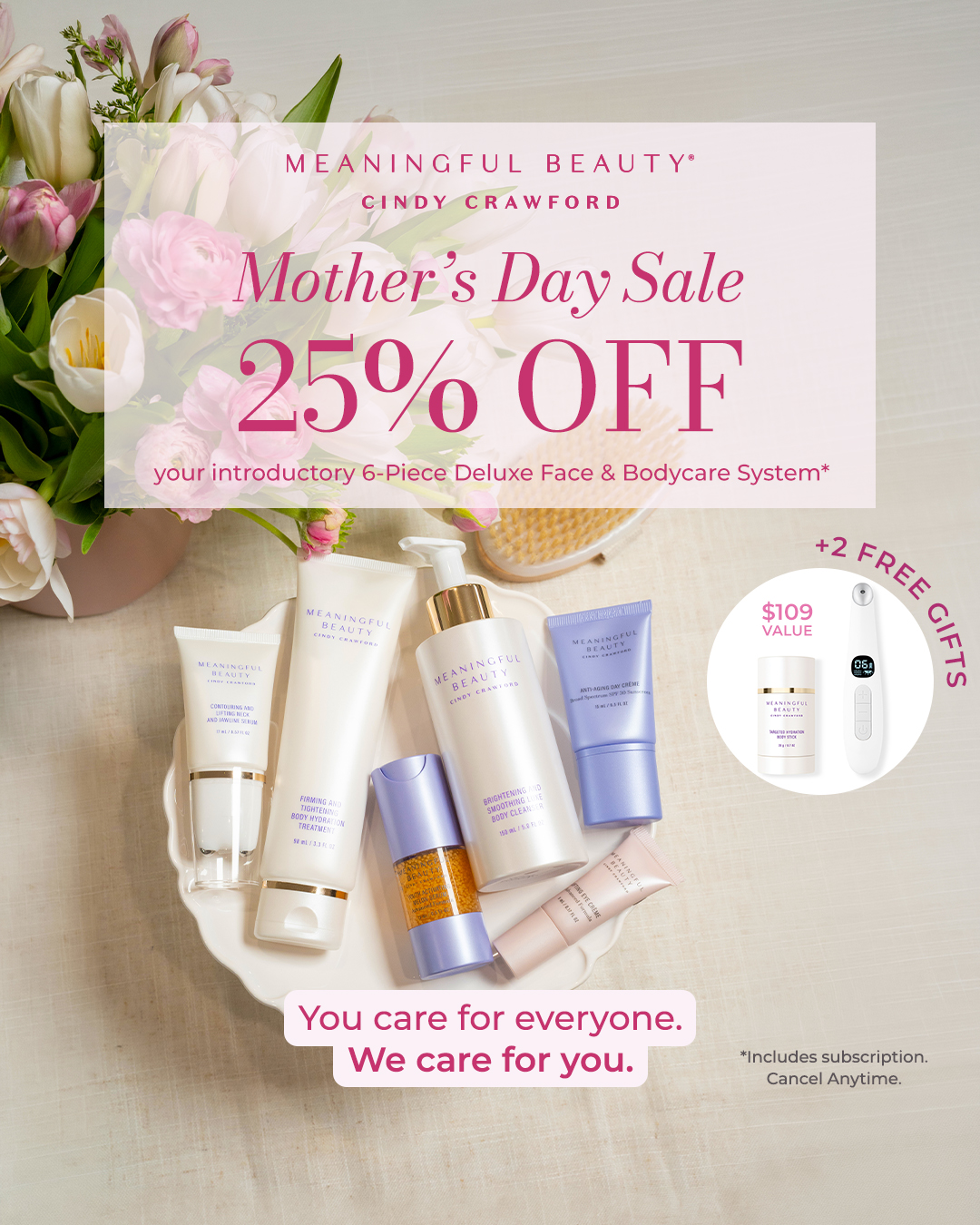 Meaningful Beauty Facebook ad