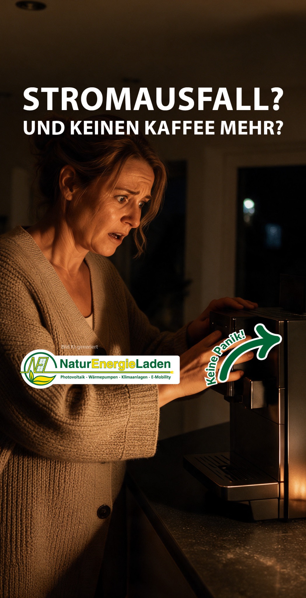 Naturenergieladen Gmbh & Co.KG Facebook ad: Energie für die Zukunft - Naturenergieladen