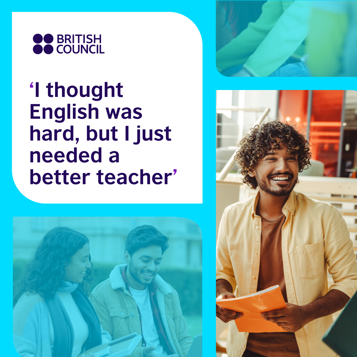 British Council India Facebook ad