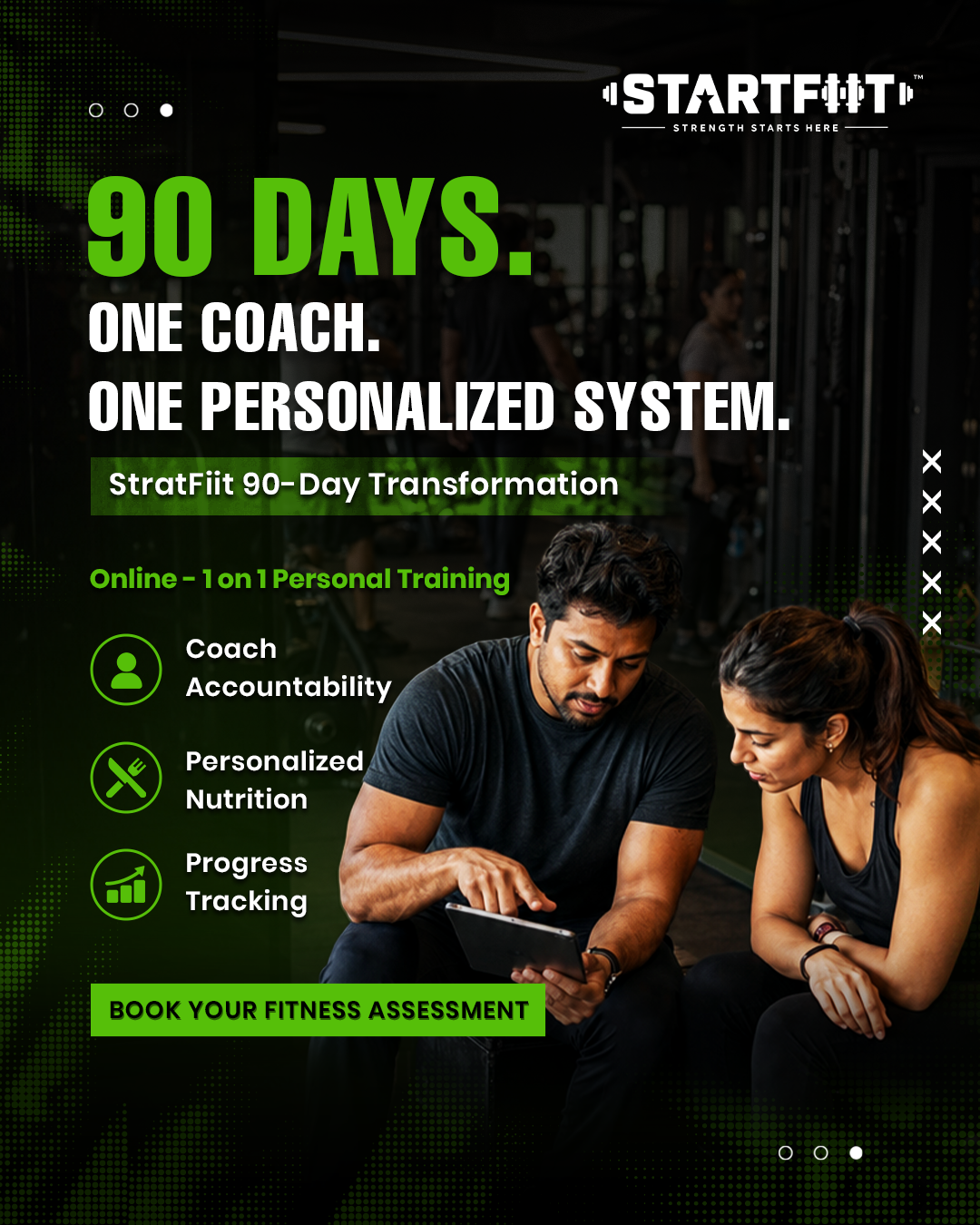 Moins.youfit Facebook ad: Expert Coaching, Made for Your Schedule