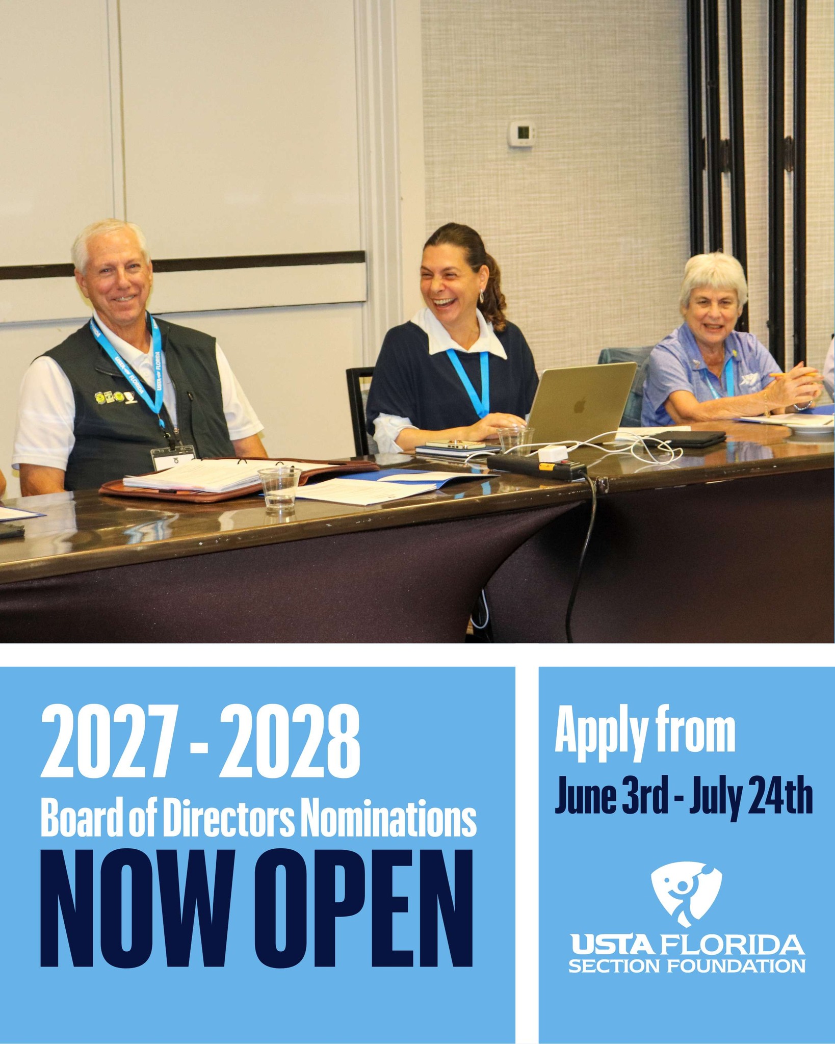 USTA Florida Section Foundation Facebook ad: Get Involved - Board of Directors Application | USTA…