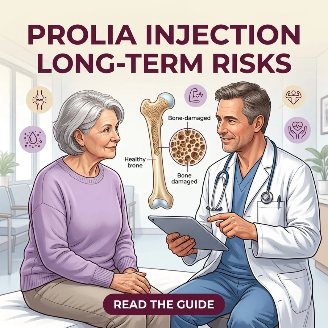 Adult Education Facebook ad: Discover more about Prolia injections, including potential…