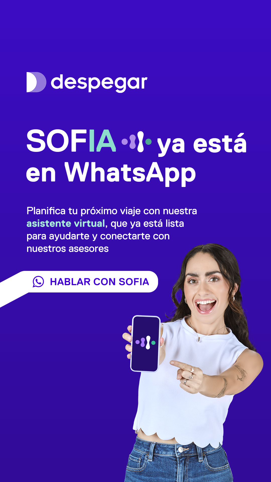 Despegar Facebook ad
