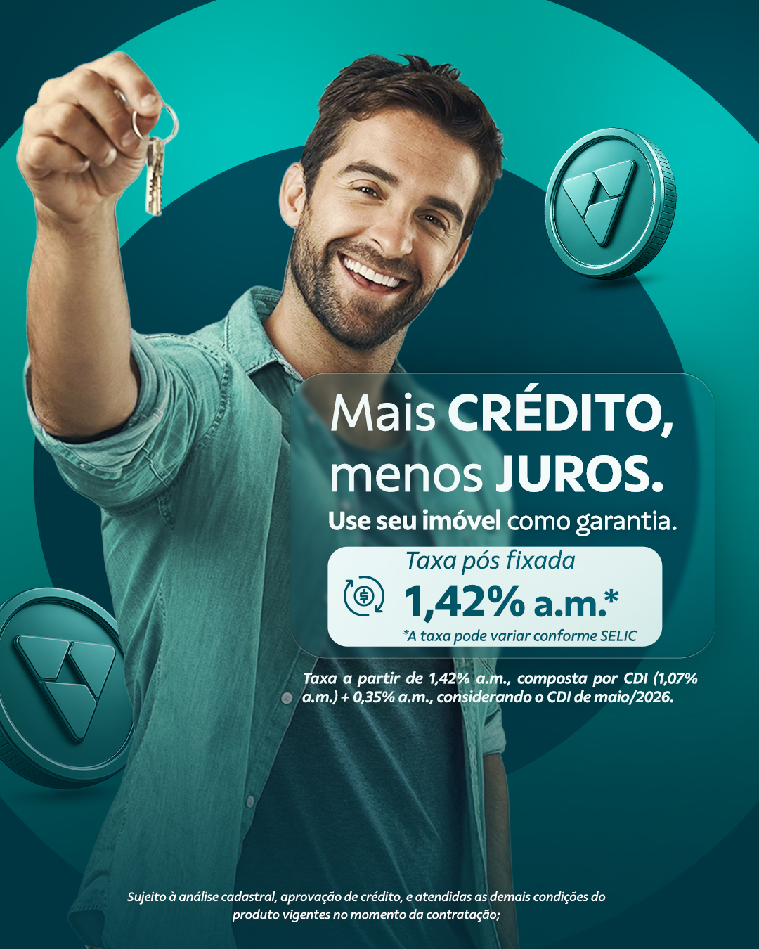 Sicoob Metropolitano Facebook ad from Jun 15, 2026