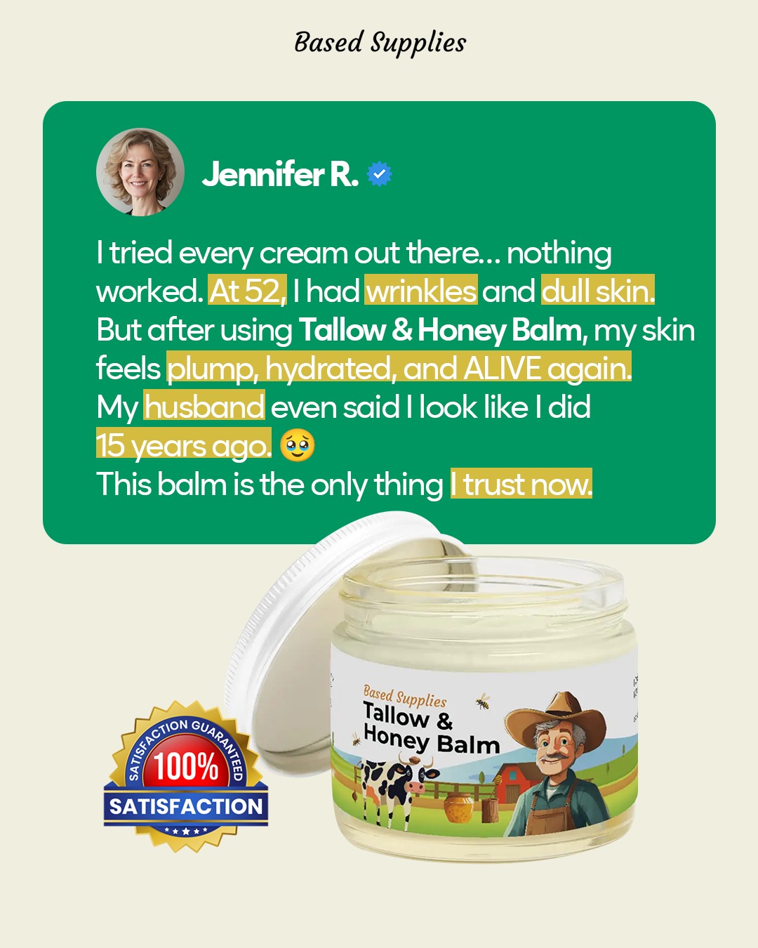 Based Supplies Facebook ad