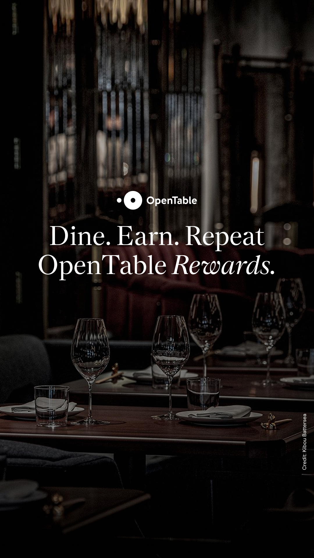 OpenTable UK & Ireland Facebook ad