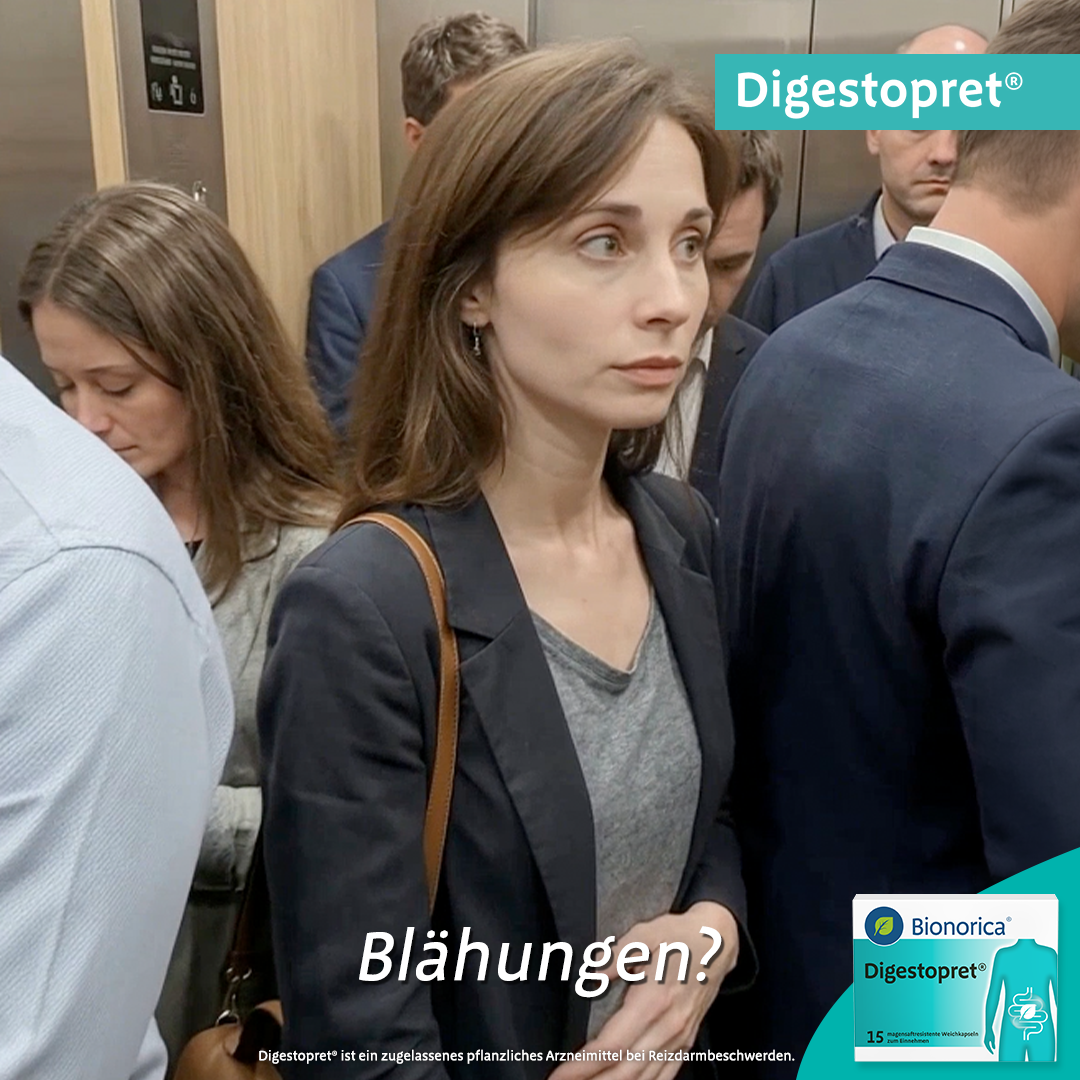 Digestopret Facebook ad: Bei Krämpfen, Schmerzen, Blähungen: Digestopret