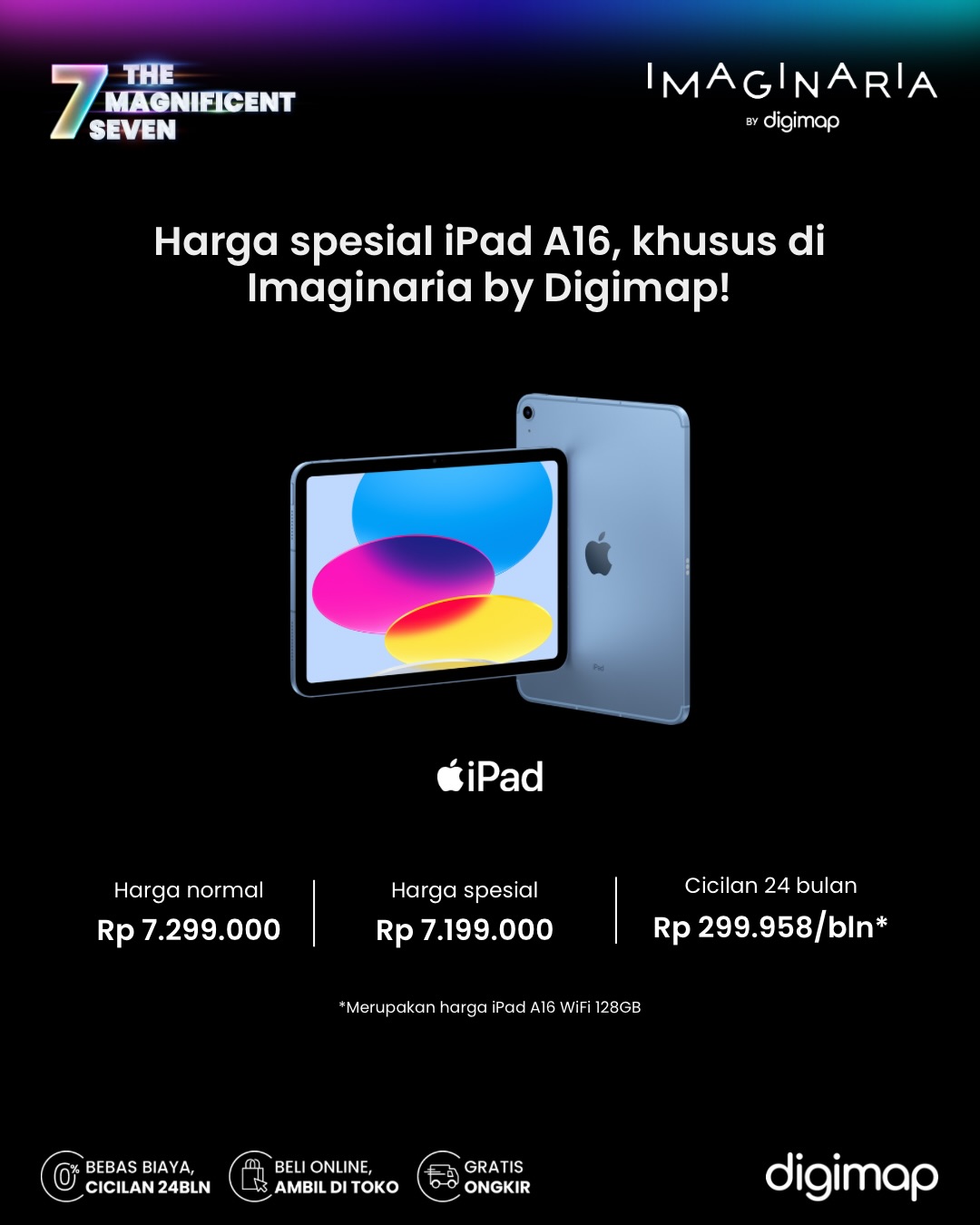 Digimap Apple Premium Reseller Facebook ad: Beli iPad sekaligus Apple Pencil-mu dengan harga spesial…
