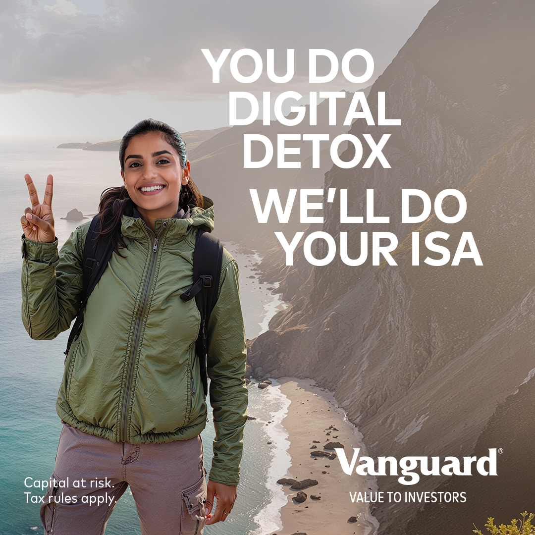 Vanguard UK Facebook ad