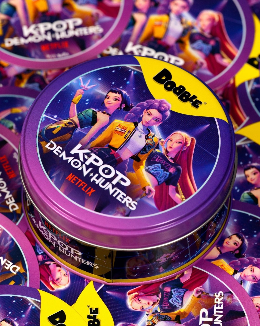 Rebel.pl Facebook ad: K-POP Demon Hunters przejęli Dobble!