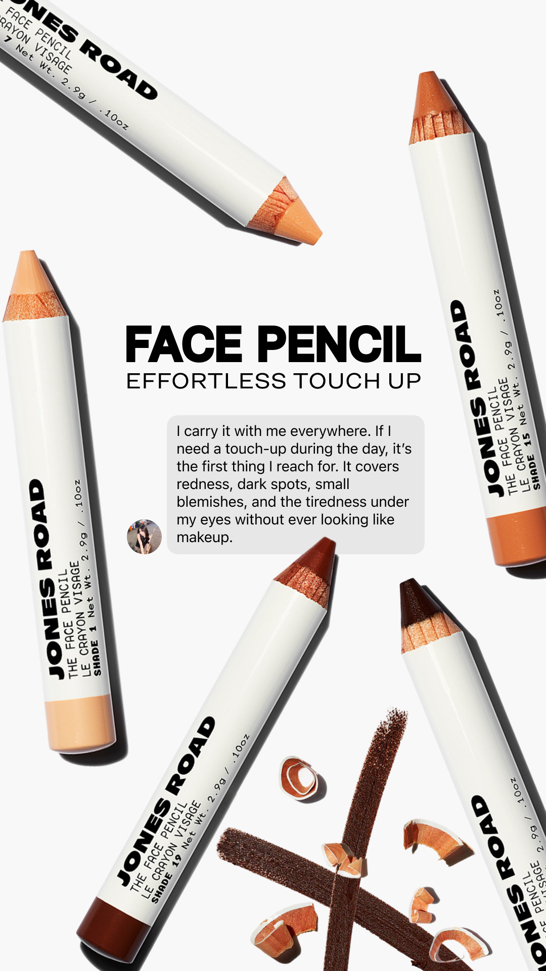 Jones Road Beauty Facebook ad