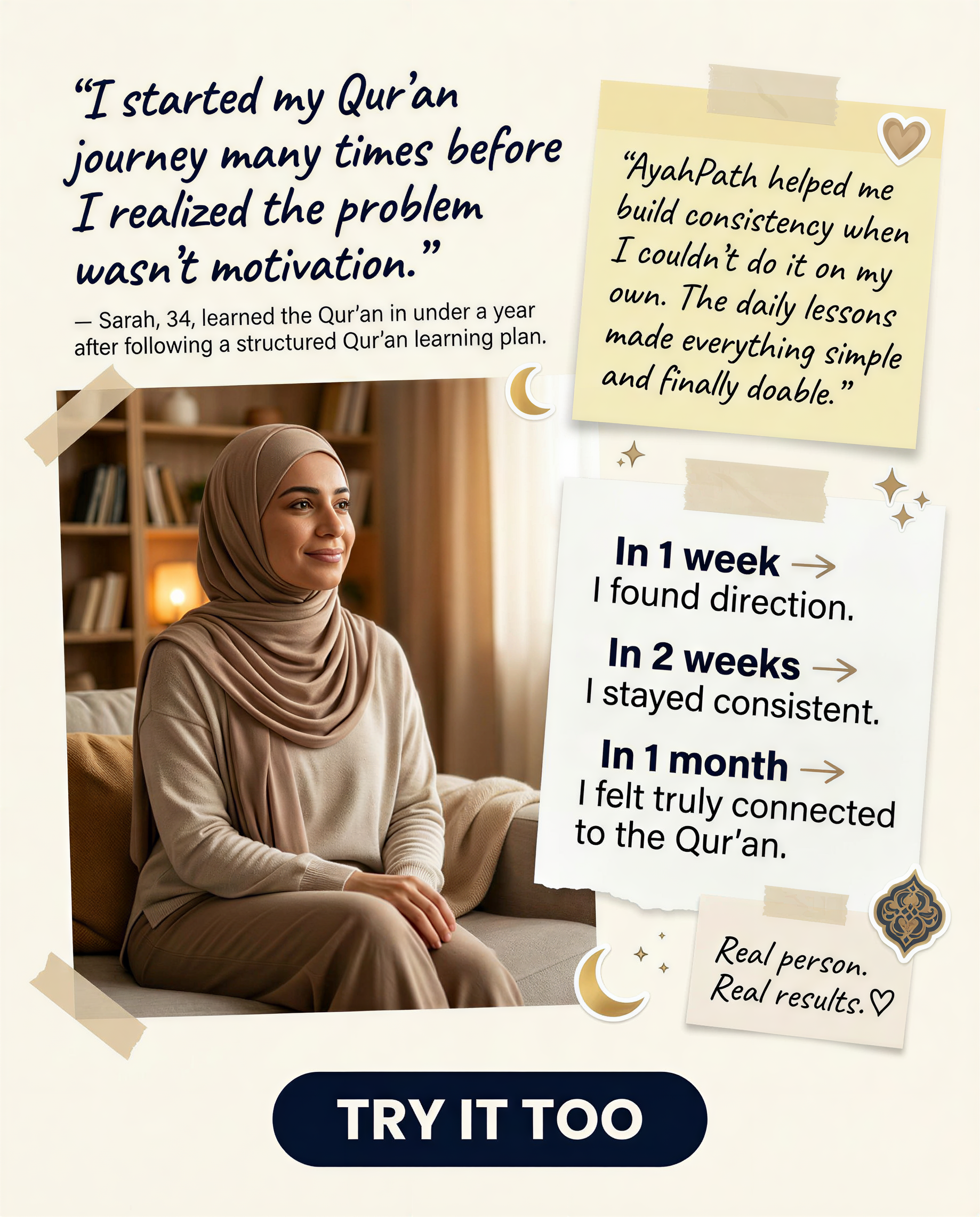 Imam Advice Daily Facebook ad