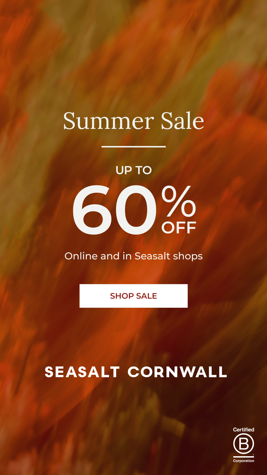 Seasalt Cornwall Facebook ad