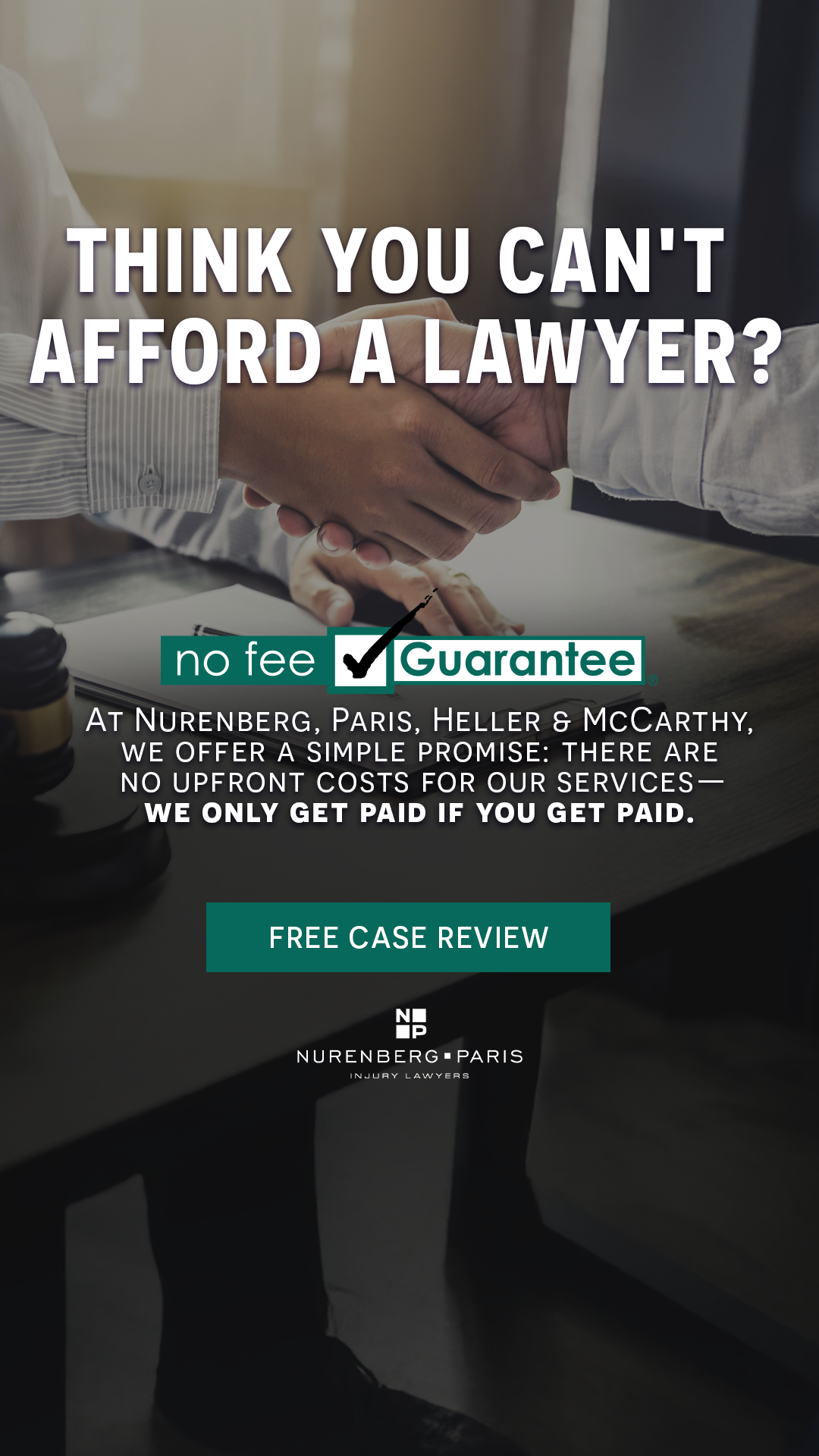 Nurenberg, Paris, Heller & McCarthy Facebook ad