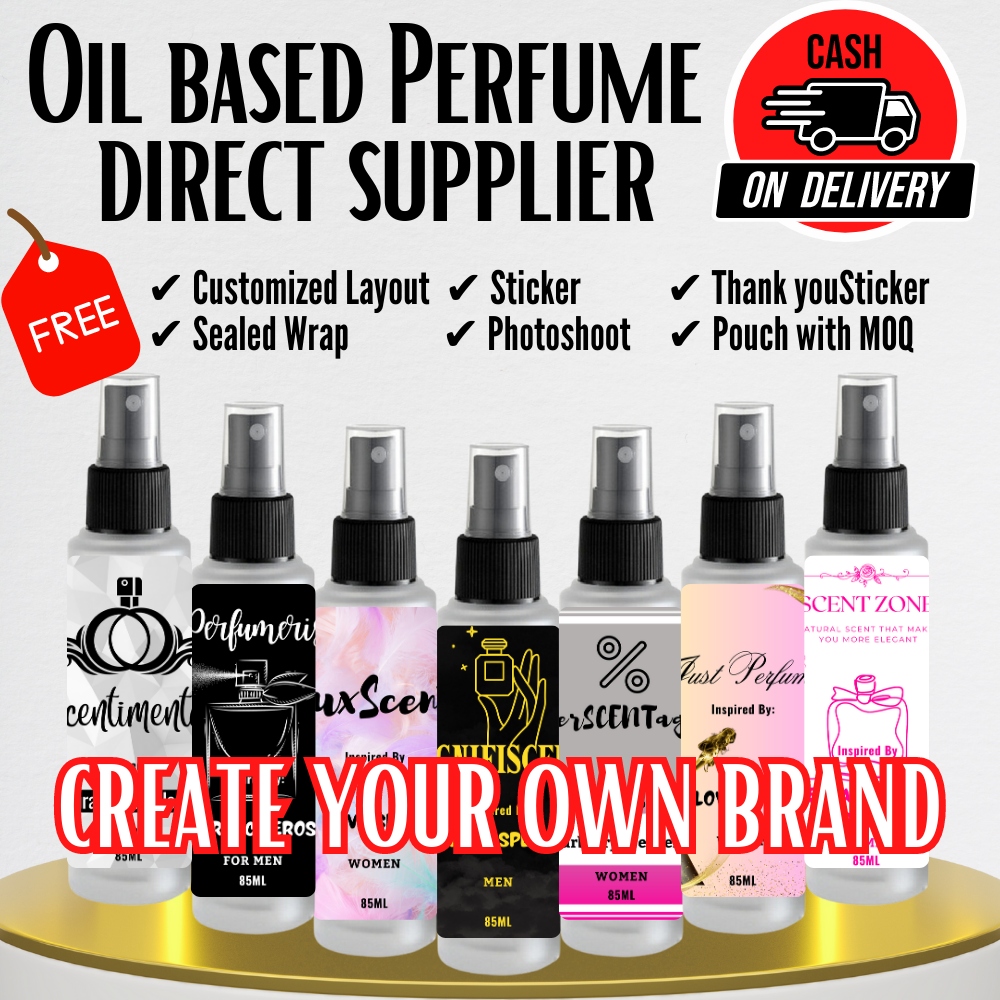 KM Kamila's Scent Facebook ad: CREATE YOUR OWN BRAND