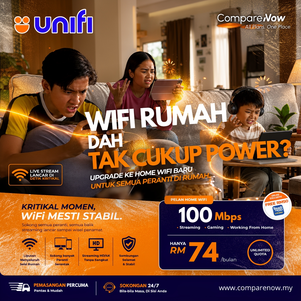 Compare Now Facebook ad