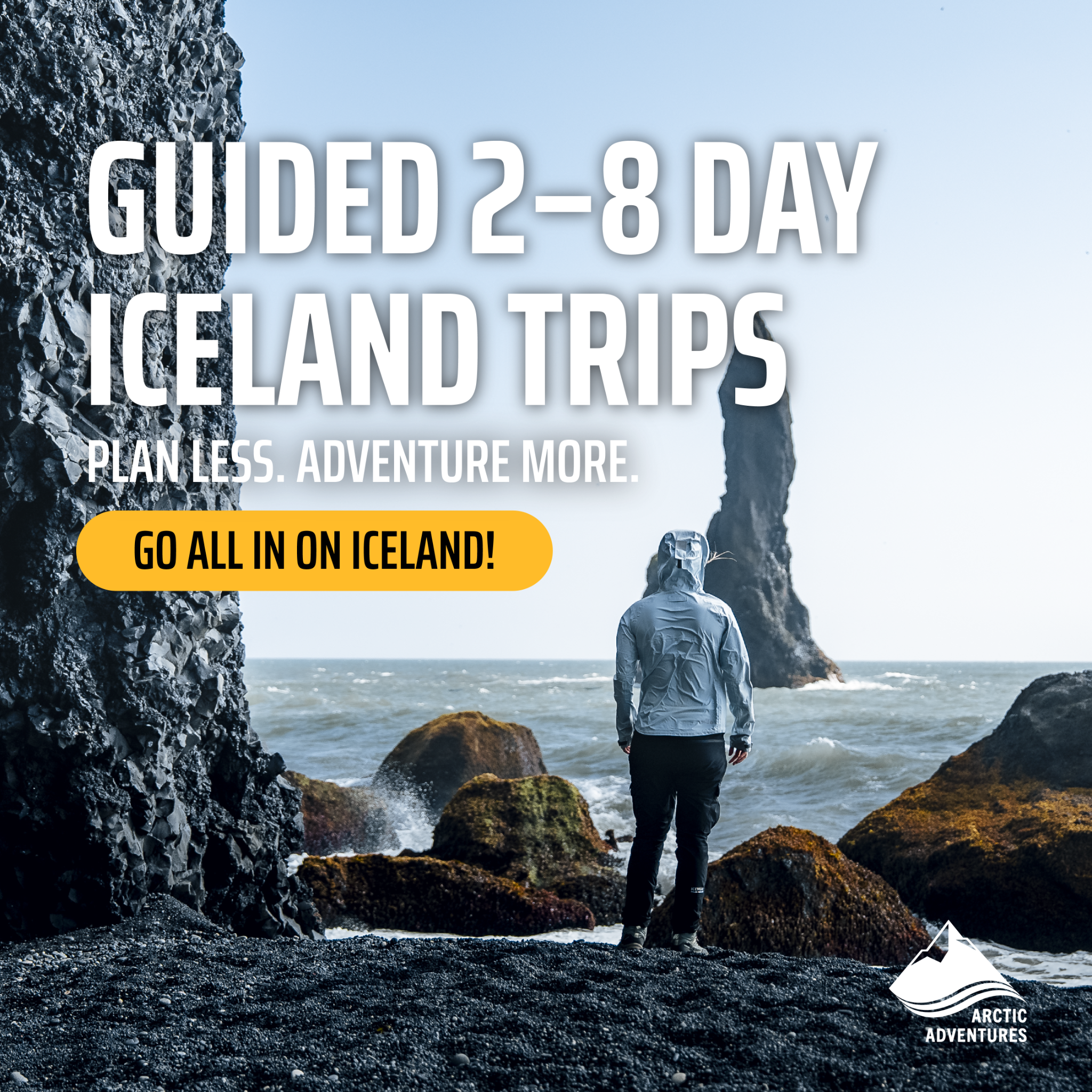 Arctic Adventures Facebook ad from Feb 19, 2026