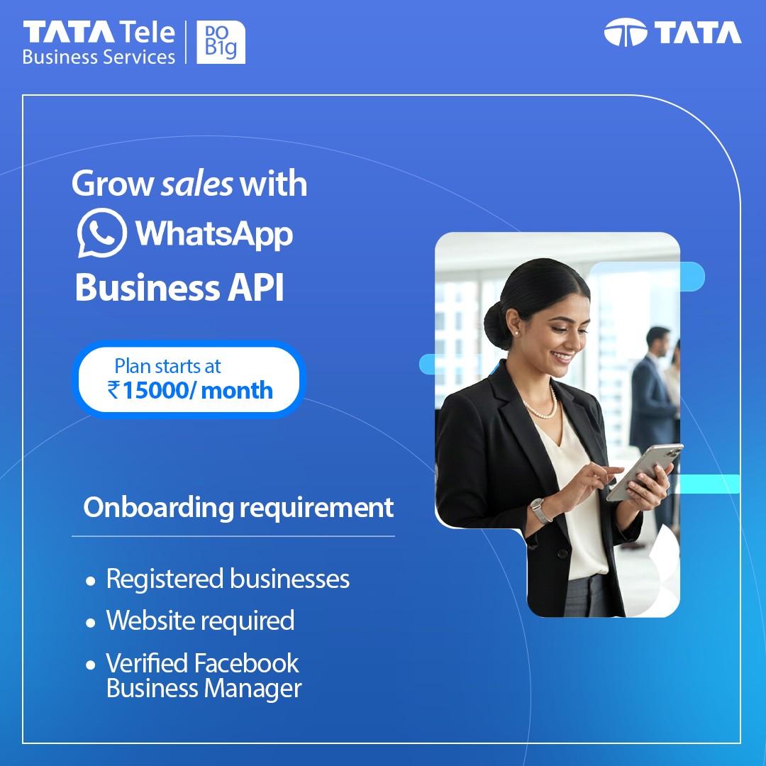 Tata Tele Business Services Facebook ad