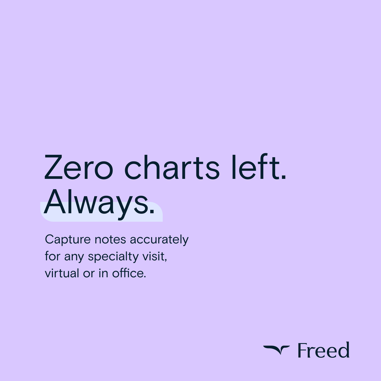 Freed Facebook ad