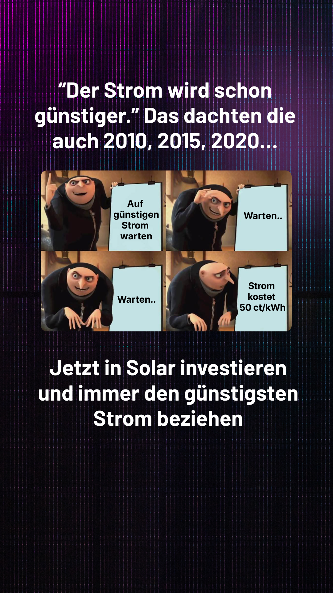 1KOMMA5GRAD Facebook ad