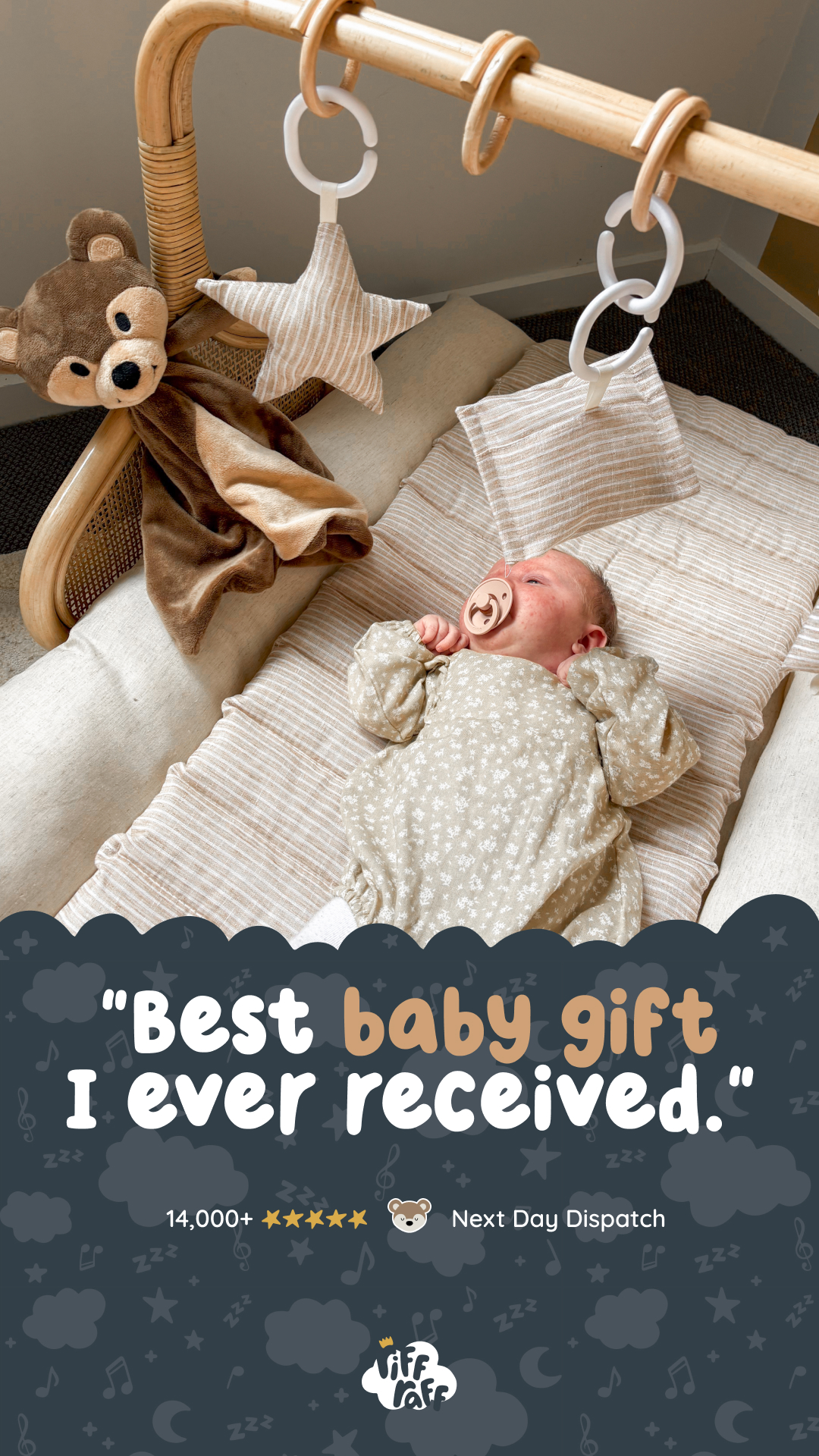 RIFF RAFF SLEEP TOYS Facebook ad