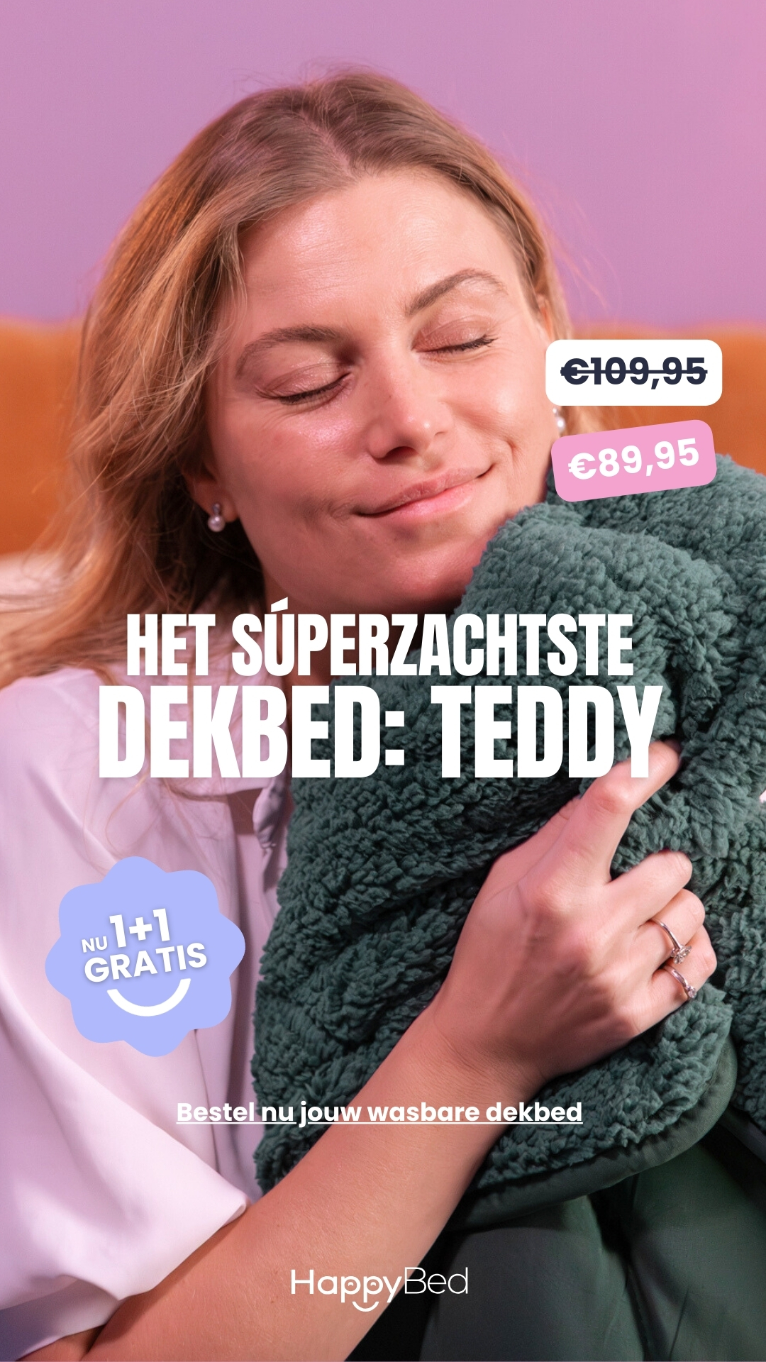 HappyBed Facebook ad
