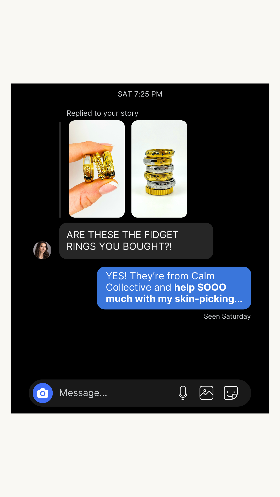 Calm Collective Facebook ad