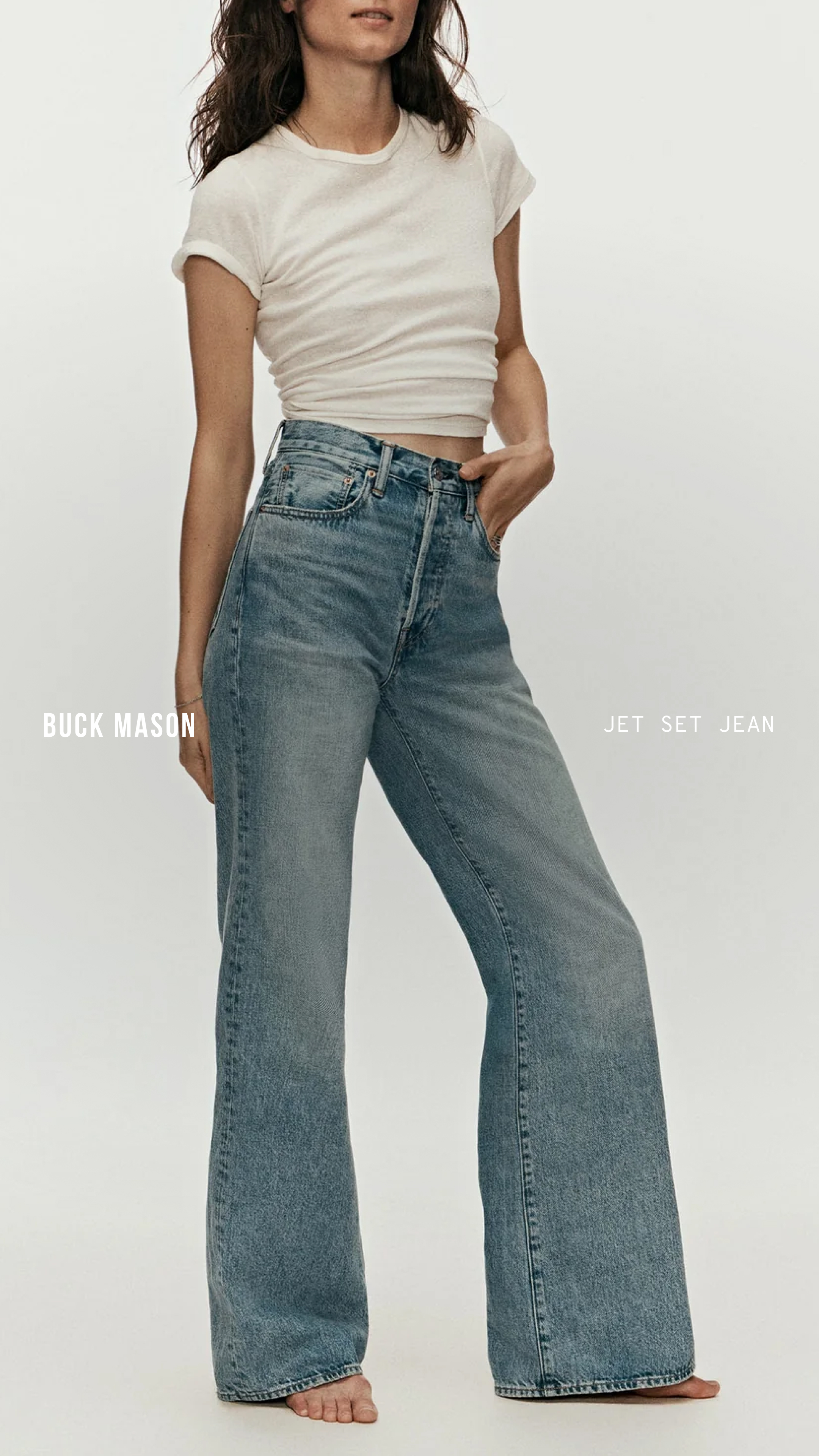 Buck Mason Women's Facebook ad
