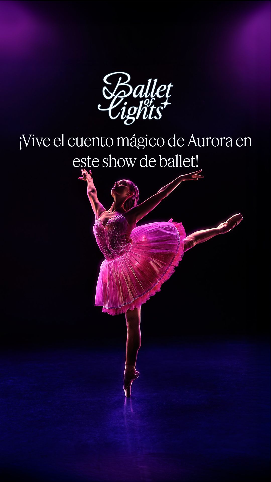 Ballet of Lights Facebook ad