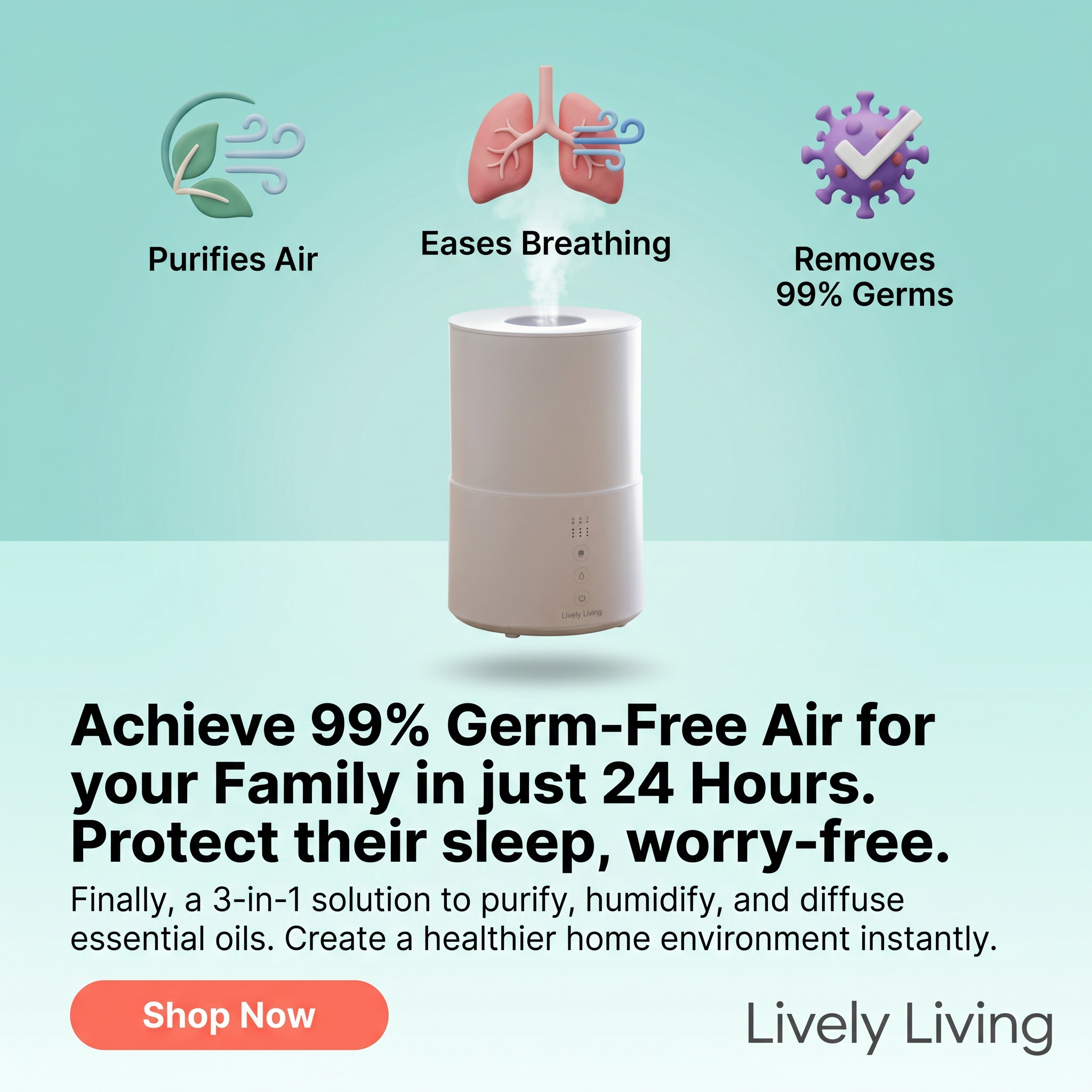 Lively Living Facebook ad