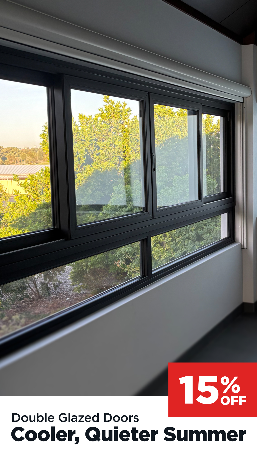 Climateframe Double Glazing Facebook ad