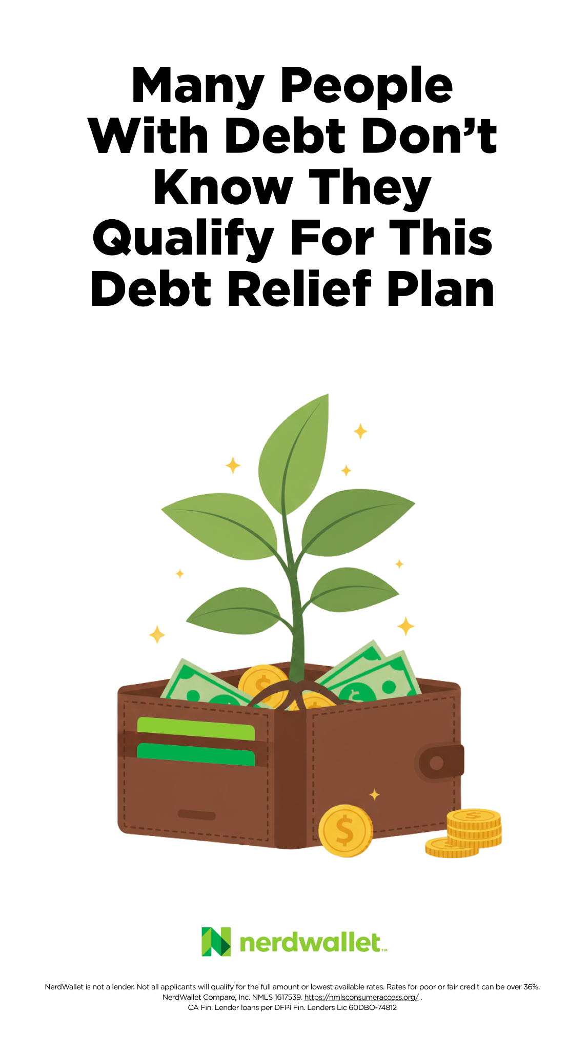 NerdWallet Facebook ad