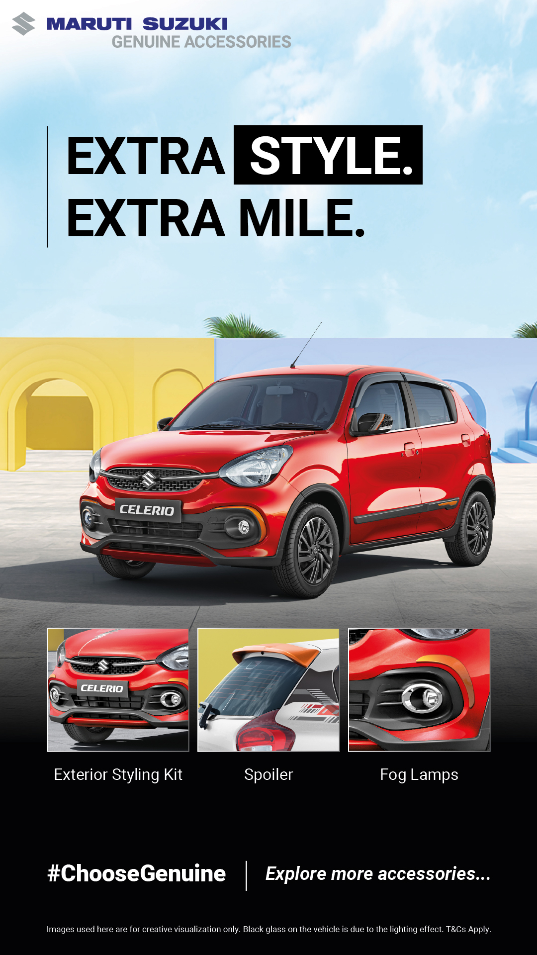 Maruti Suzuki Genuine Parts and Accessories Facebook ad