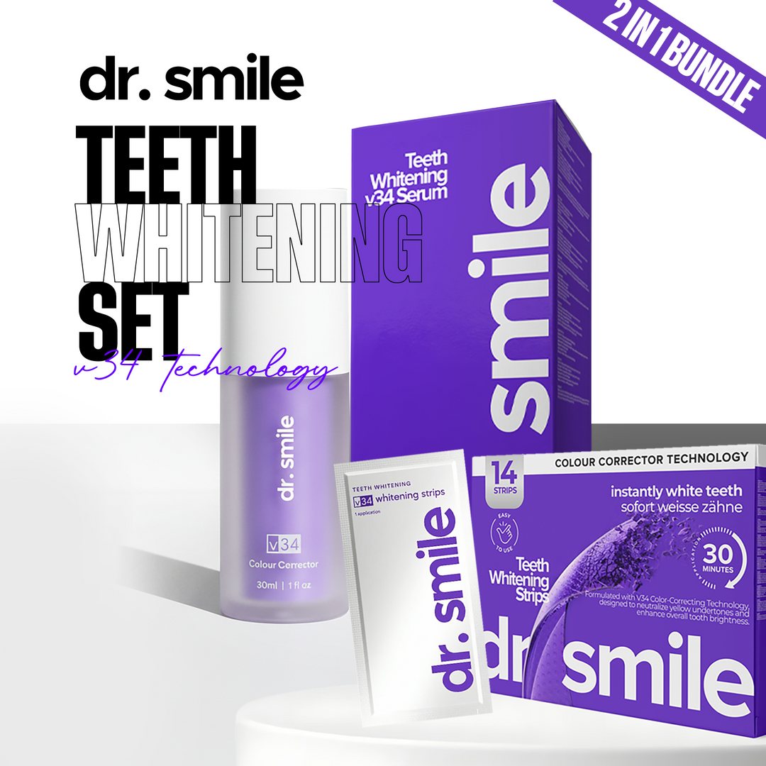 dr. smile Facebook ad: Strahlend weisse Zähne, sanft & effektiv: Entdecke…