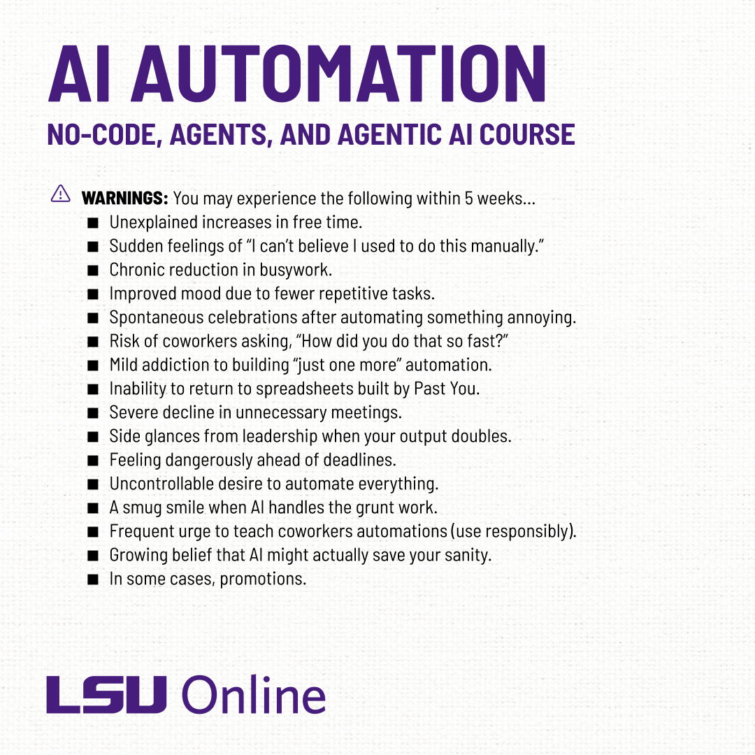 LSU Online Facebook ad from Jun 29, 2026
